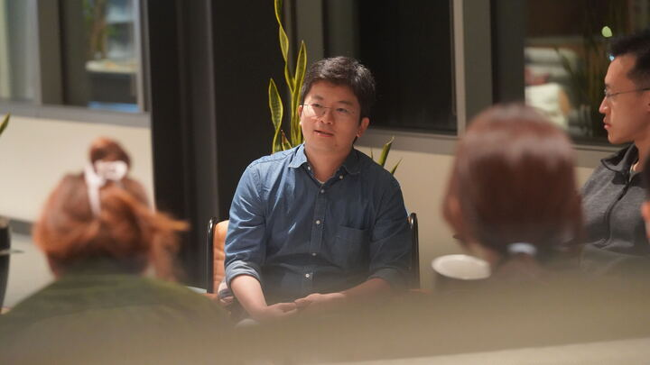 링글 ceo 이승훈의 정면 사진