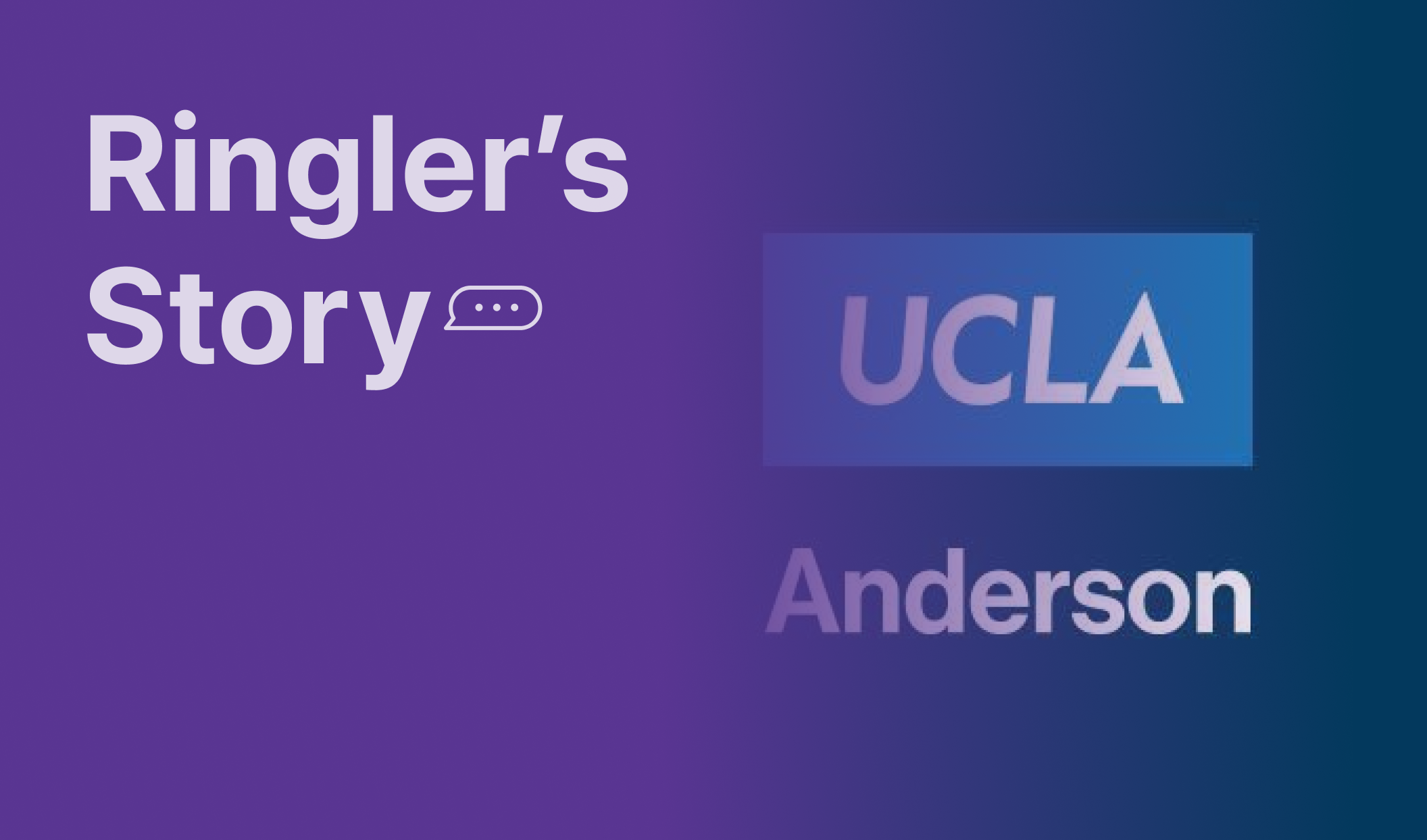 來自今年上榜UCLA Full-time MBA候選的真實分享，除了找顧問你還有其他選擇